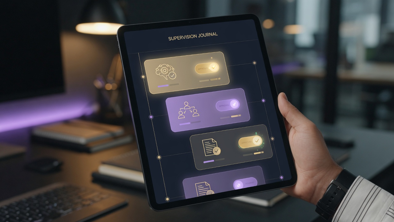 Registro di supervisione delle azioni IA con validazioni umane